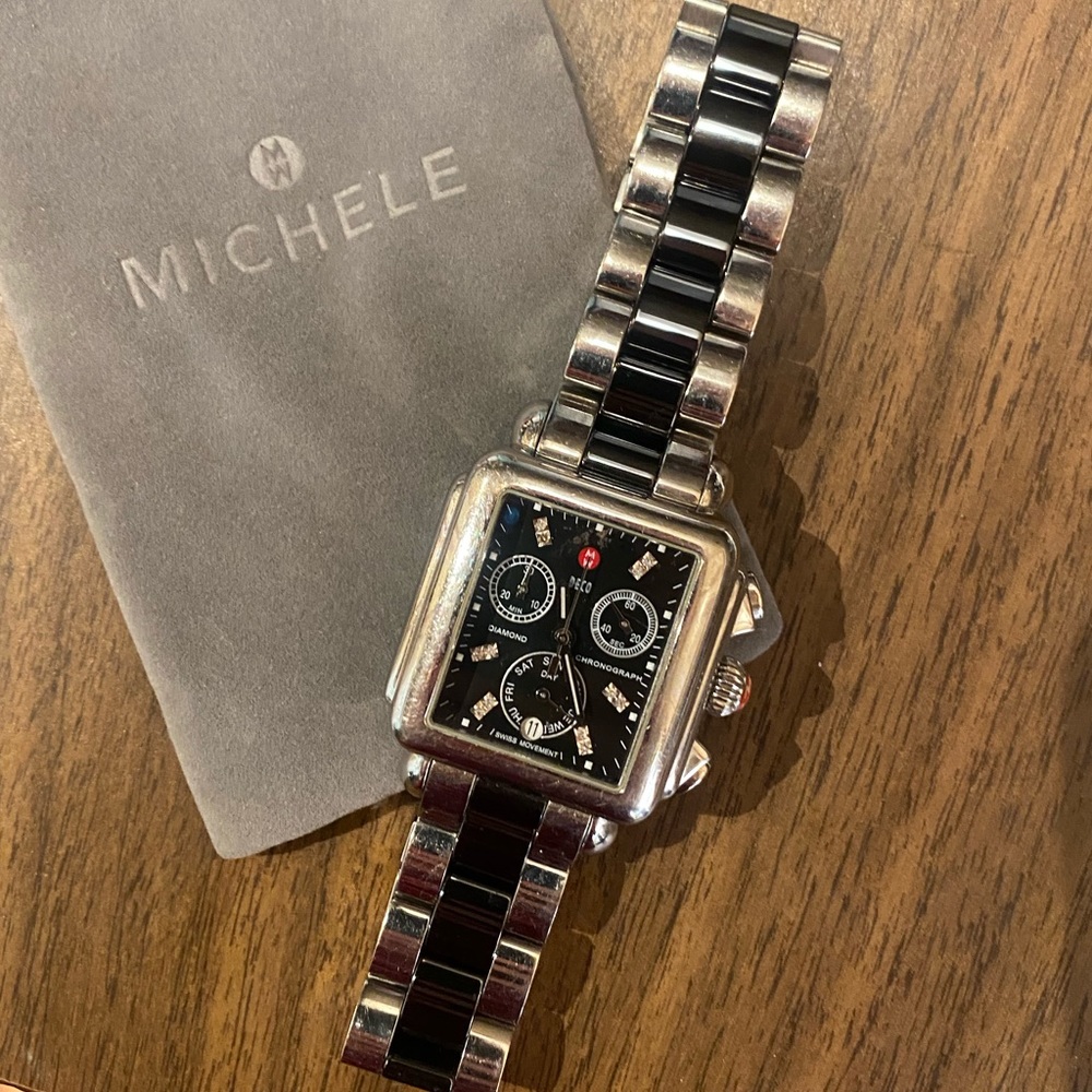 Used Michele Deco Watch